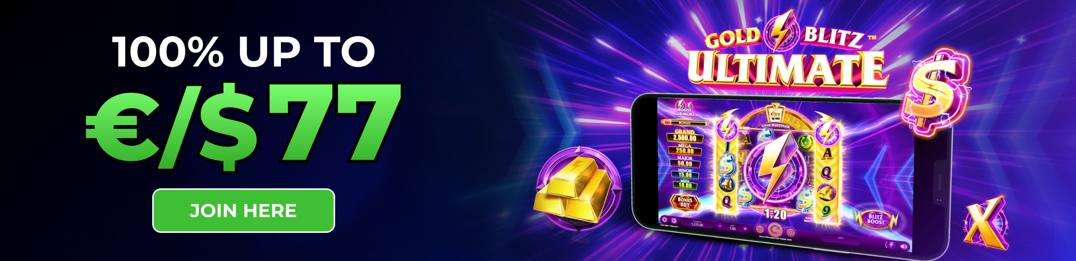 Mr Luck Welcome Offer